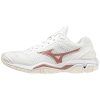 Boty Mizuno WAVE STEALTH V White Rose Snow White