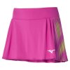 Sukně Mizuno Printed Flying skirt Fuchsia fedora (Velikost XS)