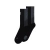 Ponožky ON Running Performance Run Sock High Black/Eclipse (Velikost M)