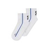 Ponožky ON Running Court Sock Mid White/Indigo (Velikost M)