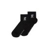 Ponožky ON Running Logo Sock Mid 3P Black (Velikost XS)