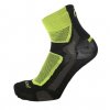 Dětské ponožky Mico Calza Multisport Corta Light W. Kids - černo zelené (Velikost XS)