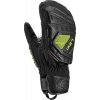 Rukavice Leki WCR C-Tech 3D Mitt black-ice lemon