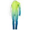 Juniorská závodní kombinéza Skin GS JR Speedy Gradient Opal Blue/Fluorescent Yellow/Green (Velikost XXL)