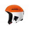 Lyžařská helma Alpina Downhill Comp - Orange-white (Velikost 60-61)