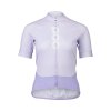 Dámský cyklo dres POC W's Essential Road Logo Jersey Purple Amethyst / Purple Quartz (Velikost XS)