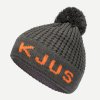 Dětská čepice Kjus Juniors Logo Beanie - šedá