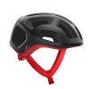 Cyklistická helma POC Ventral Lite Uranium Black/Prismane Red Matt (Velikost L/59-62cm)
