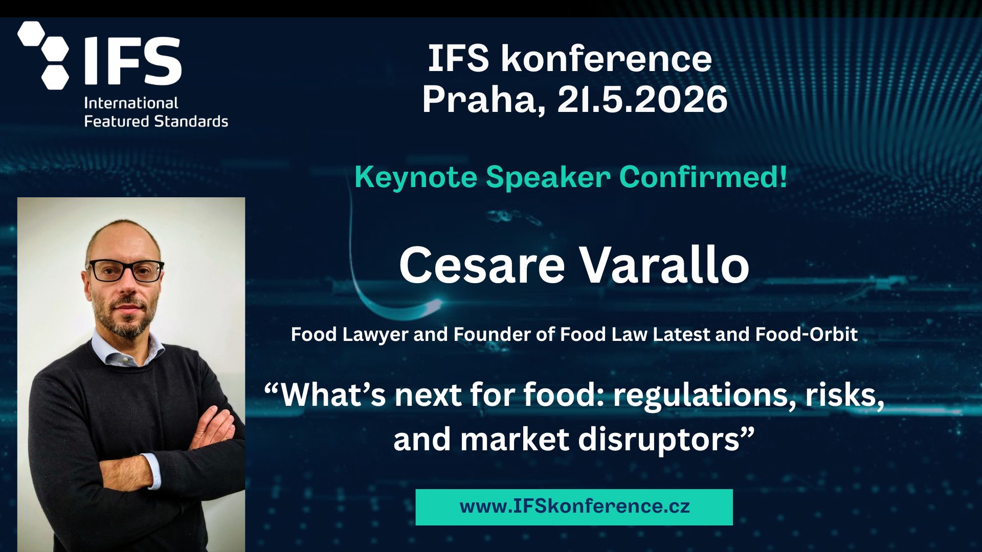 IFS konference 2026 - keynote speaker