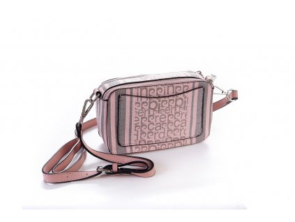 ms126 22858 borsetta donna pierre cardin fantasia logo righe tracolla firma doppia zip (1)