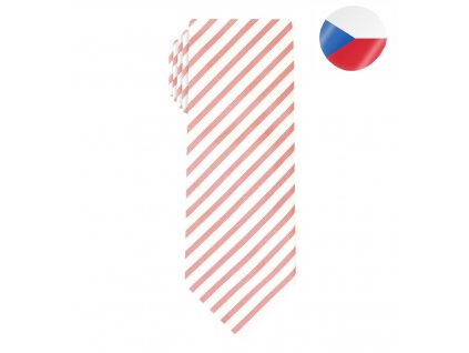 hedvabna kravata monsi slant cervena (3)