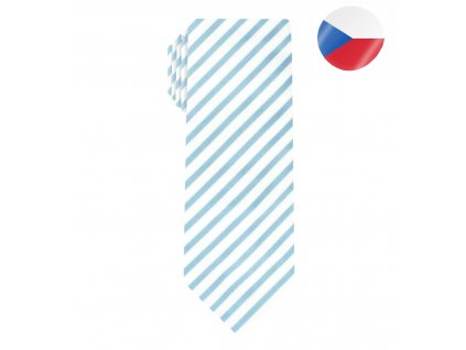 luxusni hedvabna kravata panska slant modra (4)