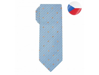 hedvana kravata monsi dotted svetle modra II (4)