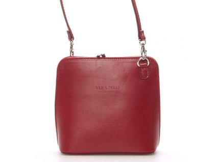 červená crossbody kabelka Lenka (2)