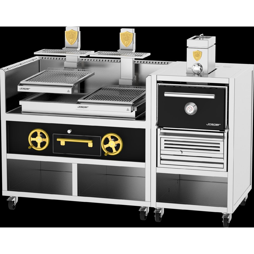 Josper Combo CVJ-50-PRO-Malý / Charcoal Oven 50 + Double Basque Grill