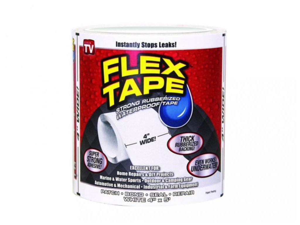 Vodotesná lepiaca páska - Flex Tape biela