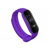 13701 22 mi band 5 jednobarevny nahradni naramek syte fialova