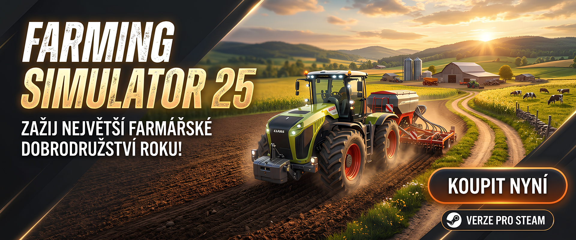 Od jednoho traktoru až po obří zemědělské impérium. Dokážeš zkrotit nová pole a asijská rýžoviště? Kup si hru Farming Simulator 25 u nás a naskoč do kabiny ještě dnes!