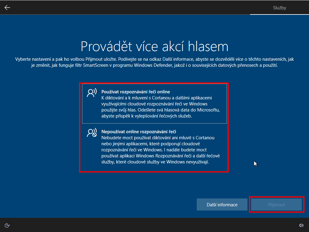 rozpoznání řeči Windows 11