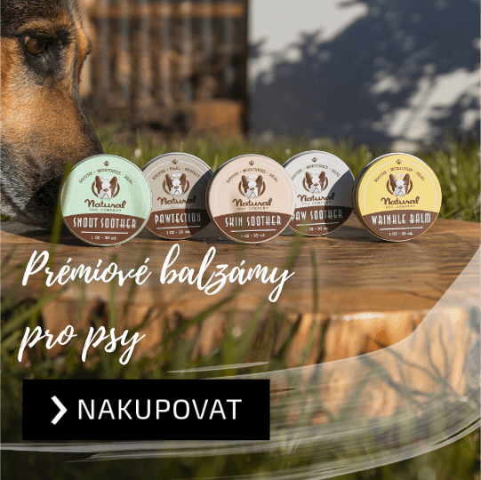 Balzámy a vosky pro psy