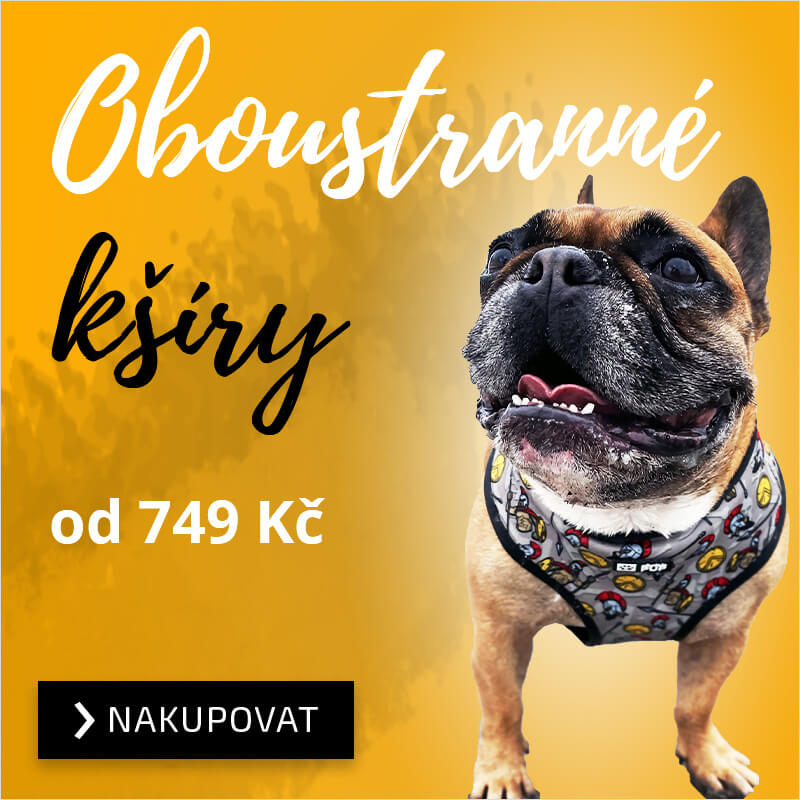 oboustranné kšíry pro psy