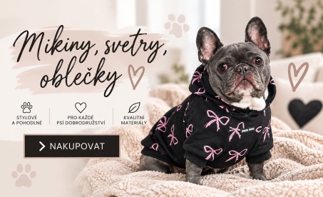 Mikiny pro psy a buldočky