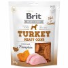 brit jerky turkey meaty coins 200g original