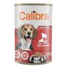 Calibra Dog konz.Beef,liver&veget. in jelly 1240g