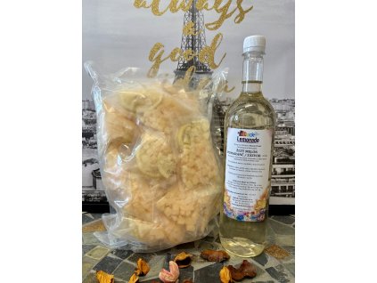 Žltý melón (medový) set - ovocie + sirup