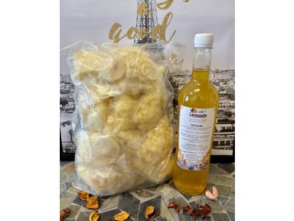 Ananásový set - ovocie + sirup