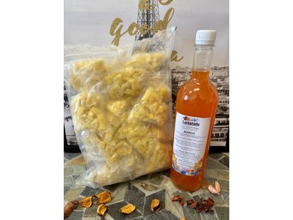 Mangový set - ovocie + sirup
