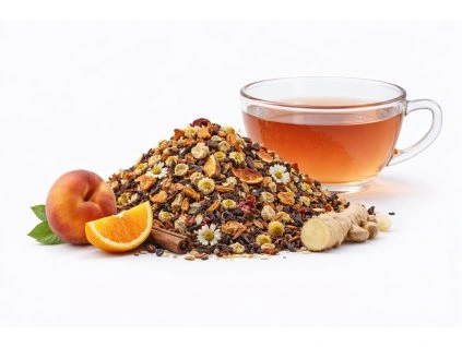 Vánoční broskev - ovocný čaj