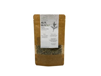 assam citrus a máta