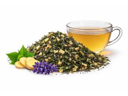 Kopřivový čaj – zázvor & levandule