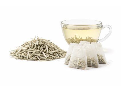 Silver Needle - bílý čaj - sáčkový čaj
