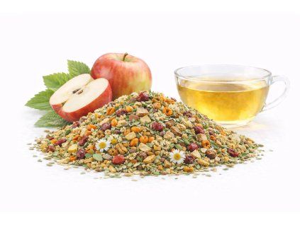 Bylinný ovocný čaj s jablky