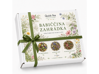 Babiččina zahrádka - dárková krabice čajů