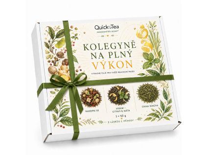 Kolegyně na plný výkon - dárková krabice čajů