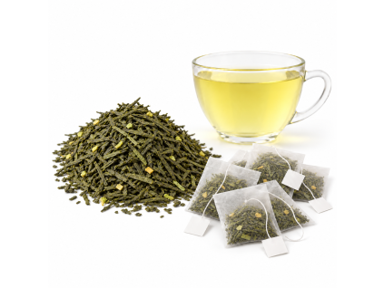 Bergamotová sencha – zelený čaj - sáčkový čaj