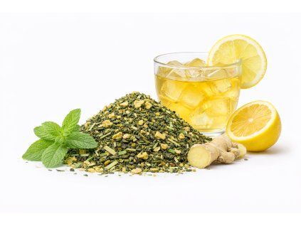 Ledový čaj Máta – Zázvor