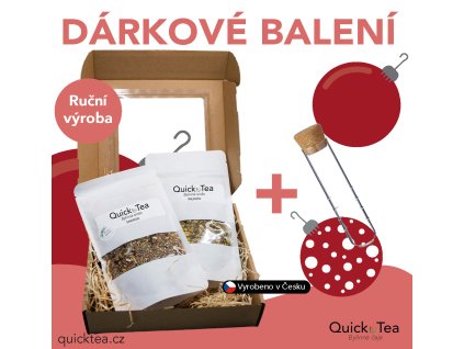Dárkové balení bylinných čajů + sítko