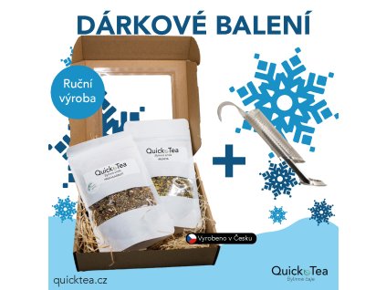 Dárkové balení bylinných čajů + sítko