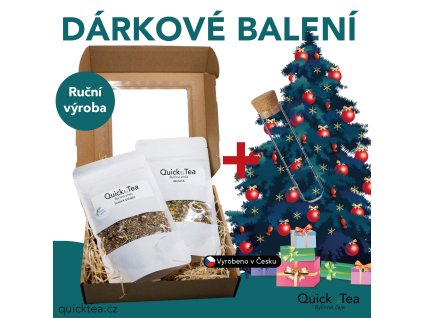 Dárkové balení bylinných čajů + sítko
