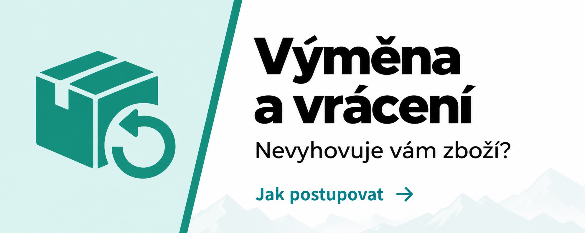 Vrácení a výměna