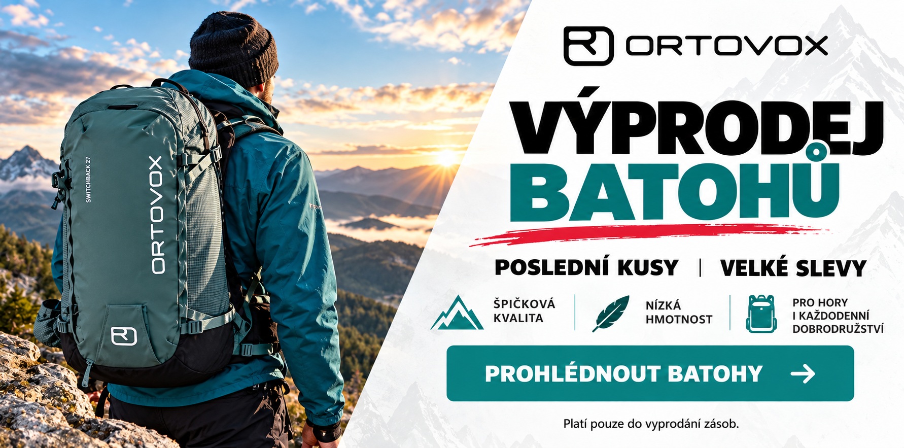 Batohy - výprodej