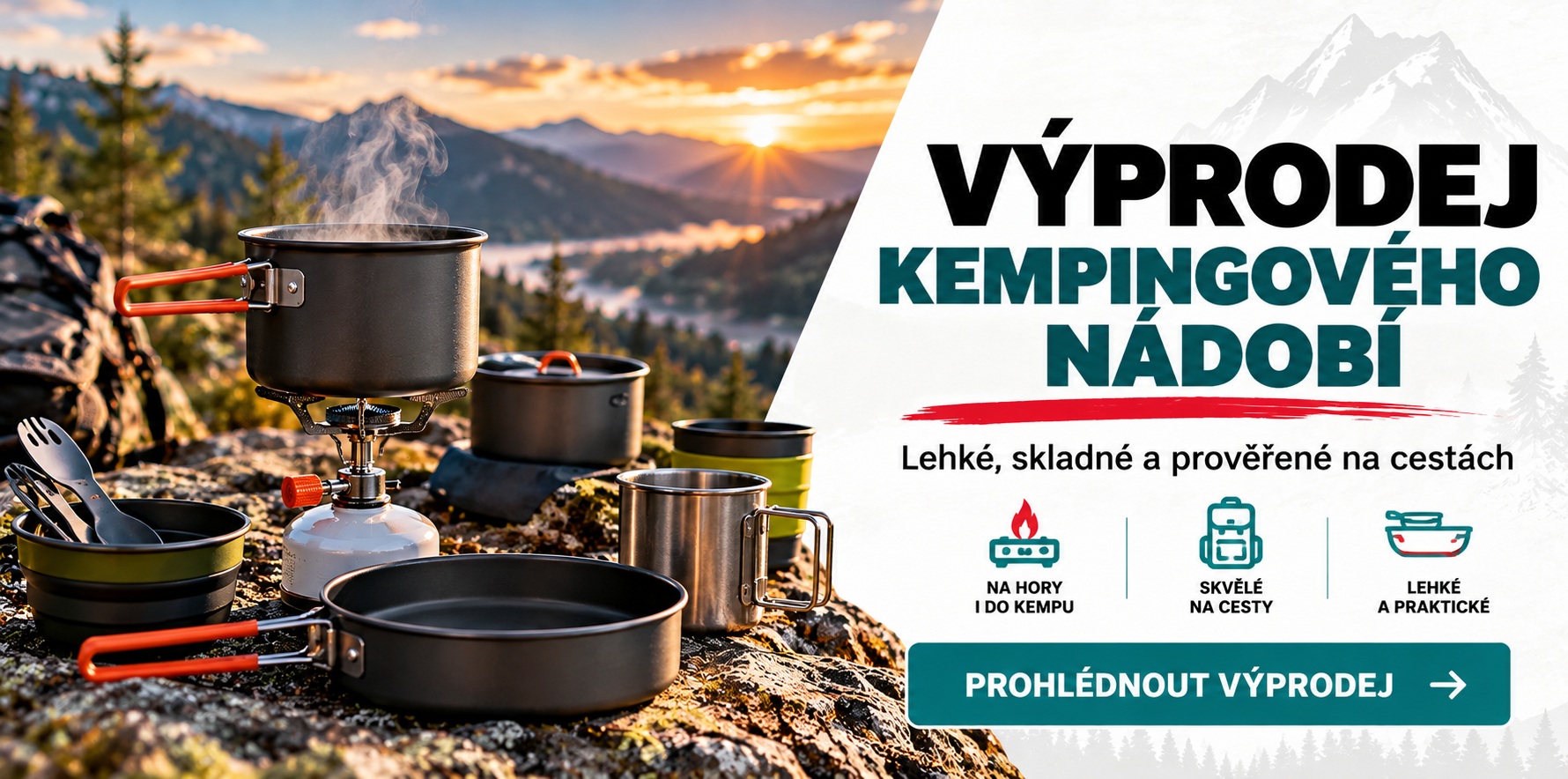 Kempingové nádobí