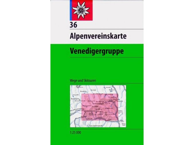 alpenvereinskarte map 36 venedigergruppe hiking and ski p11206 111979 medium