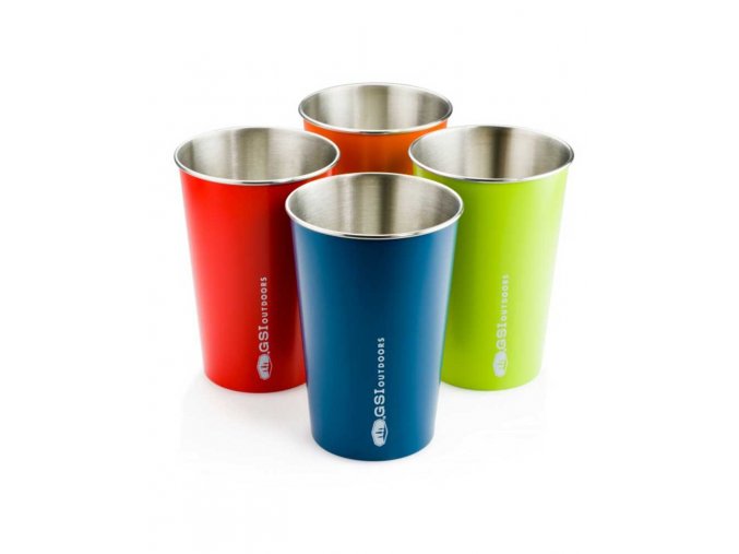 GSI outdoors Glacier Stainless Pint Set - sada hrnků