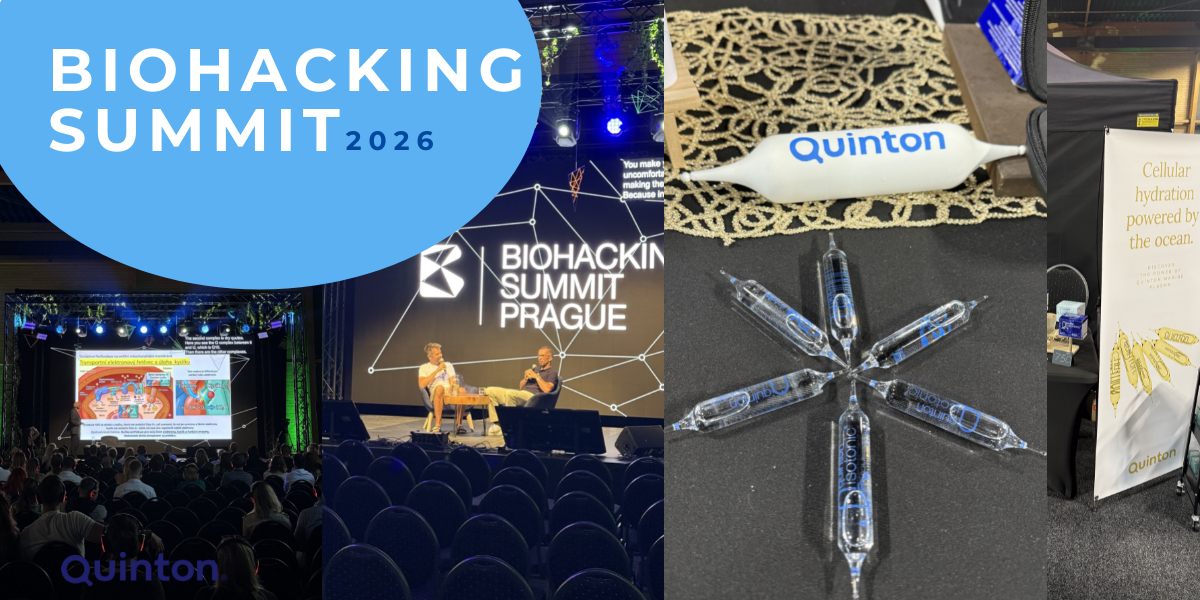 Quinton na Biohacking Summitu 2026