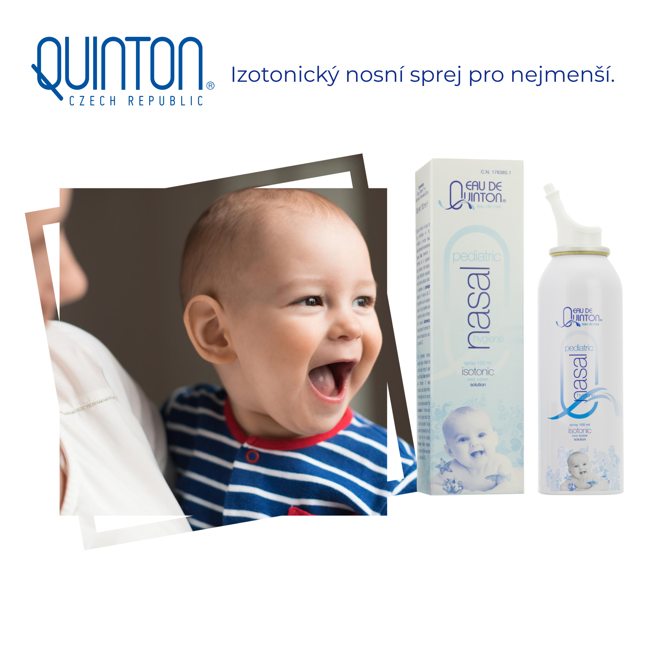 Nosní sprej Quinton Pediatric pro děti